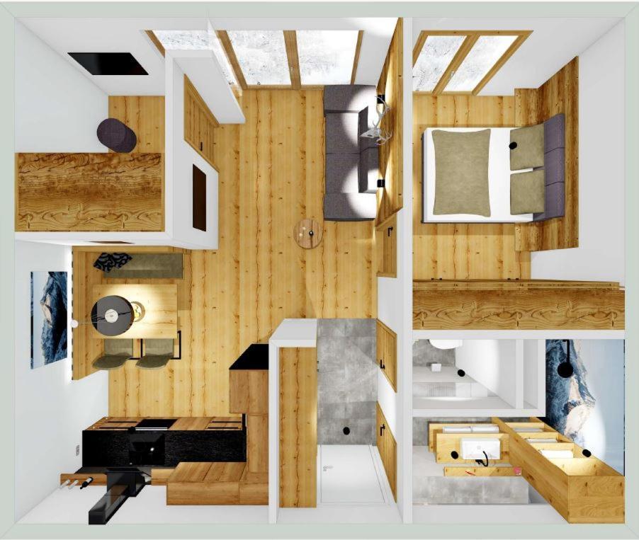 Familienwohnung Wildspitze Fügen Extérieur photo